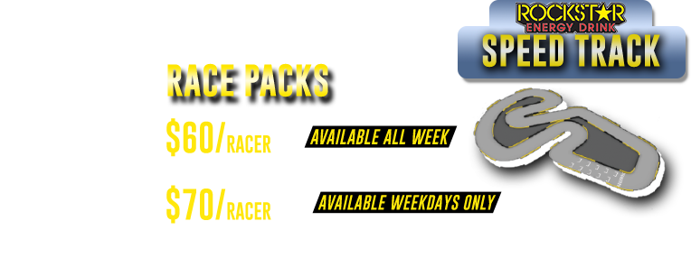 cost of race packs for party packages