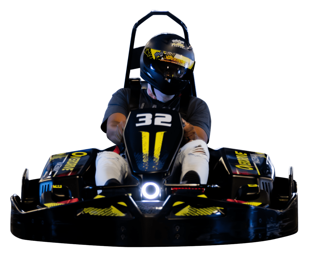 racer in a kart