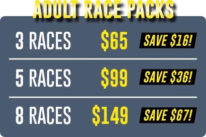 Adult Race Pack Pricing